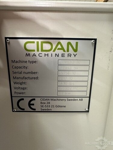 Cidan Rapido 32 Shear, Machine ID: 9158